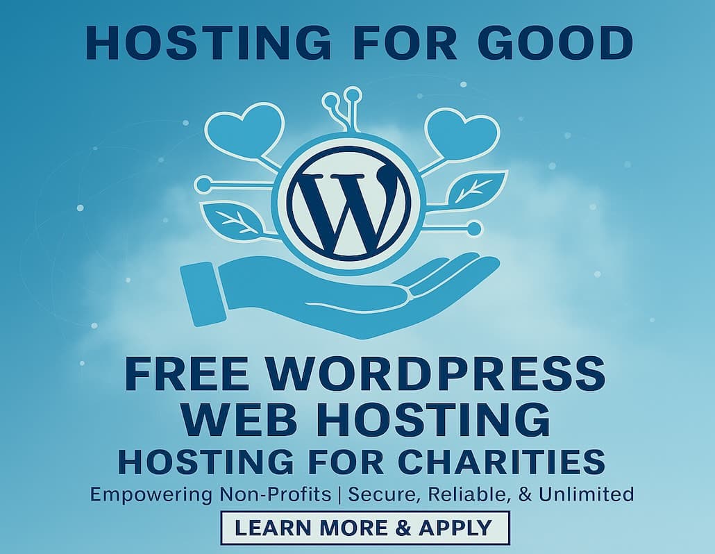 Free Hosting Initiative for Charities blog post image